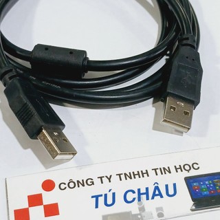 Cáp USB Link dài 30Cm / 1.5m / 3m / 5m (Cáp 2 đầu USB 2.0 đực chống nhiễu)