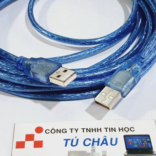 Cáp USB Link dài 30Cm / 1.5m / 3m / 5m (Cáp 2 đầu USB 2.0 đực chống nhiễu)