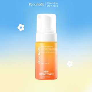 Dung dịch vệ sinh peacholic tạo bọt mild intimate wash 100ml