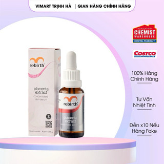 Serum làm mờ nám, chống lão hóa nhau thai cừu đậm đặc 45% Rebirth Placenta Extract Concentrate 25ml
