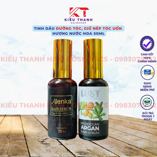 🌾Best Seller🎋Tinh dầu dưỡng tóc, giữ nếp tóc uốn Alenka hair serum 50ml (tên mới Lusy)