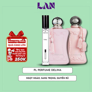 Nước Hoa Nữ Glamour Delina Chính Hãng PL PERFUME 10ml Mùi Hương Nhẹ Nhàng Tiểu Thư Quyến Rũ Kiêu Kỳ