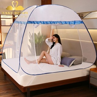 Màn chụp Tự Bung người lớn-Mùng tự bung đỉnh Chóp 1m6,1m8, 2m2 Gấp Gọn .ĐT.Lv