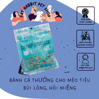 bánh cá thưởng cho mèo tiêu búi lông, hôi miệng🐶fat rabbit🐱freeship🐱hỏa tốc nội thành
