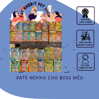 70gr pate nekko cho boss mèo🐶fat rabbit🐱freeship🐱hỏa tốc nội thành