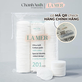 Bông tẩy trang mềm Lamer cao cấp 201 miếng mềm mịn không xơ bông