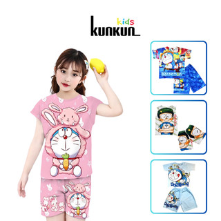 Quần áo trẻ em Kunkun Kid chất thun lạnh co giãn 4 chiều in 3D TP1066 size từ 10-40kg