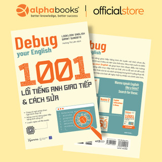Sách - debug your english - 1001 lỗi tiếng anh giao tiếp & cách sửa - nâng cao kỹ năng giao tiếp tiếng anh