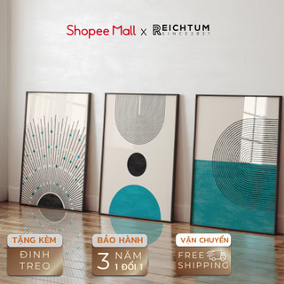 Tranh treo tường canvas cao cấp set3 của  REICHTUM - Phòng khách/ Nhà ngủ/ Decor trang trí/ Chất vải canvas