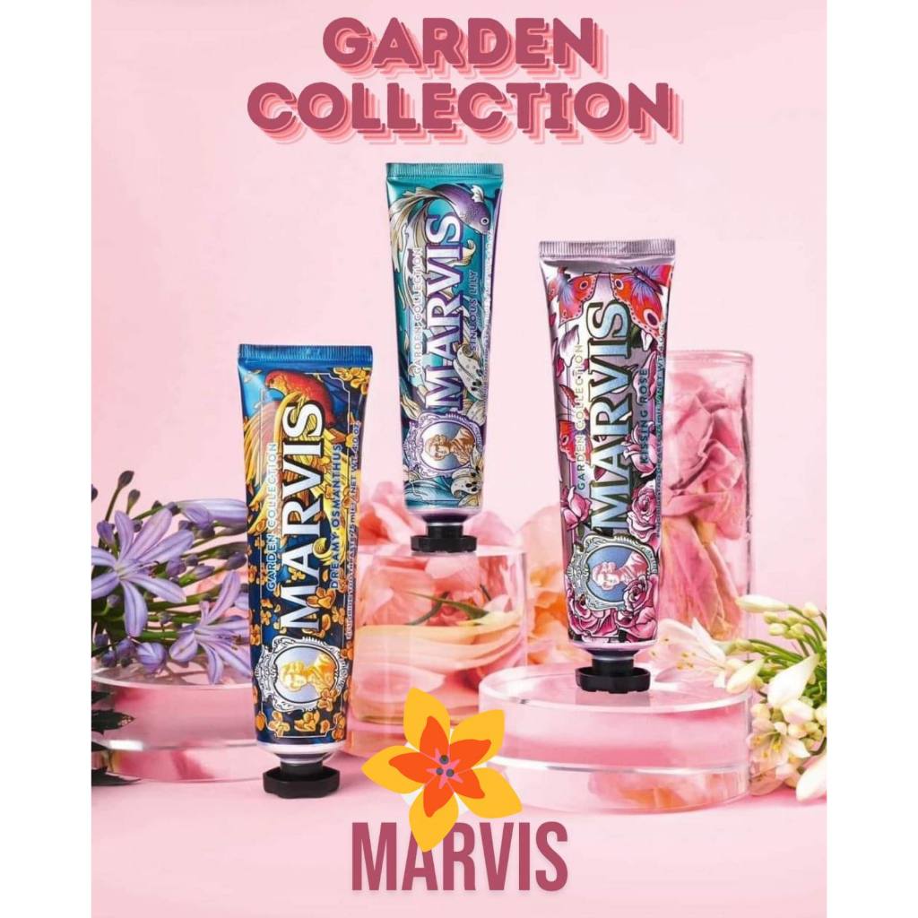 Kem đánh răng Marvis / Set 3 kem đánh răng Marvis Toothpaste Tralvel With Flavour