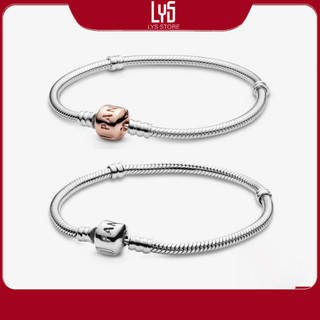 Vòng tay bạc s925 moments snake chain bracelet fullbox - pan5015 bạc s925