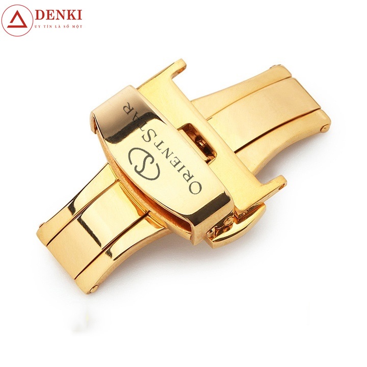 Khoá dây đồng hồ Orient Star, inox 304 không gỉ