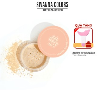 Phấn Phủ Khoáng Dạng Bột Siêu Mịn Điều Chỉnh Tone Da Sivanna Loose Powder Shine Control HF5096