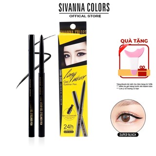 Bút kẻ mắt nước Sivanna Colors Lerkus Try Gel Eyeliner Pen HF777