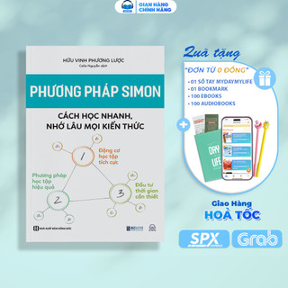  Sách - Phương Pháp Học Tập Của Simon - Cách Học Nhanh Nhớ Lâu Mọi Kiến Thức 