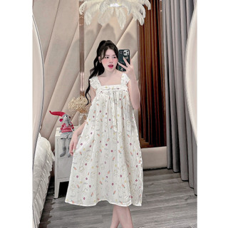 Váy Xốp Gân Chun's Sleepwear Cánh Tiên, Váy Mặc nhà dễ thương freesize 40-60kg - Chun's sleepwear