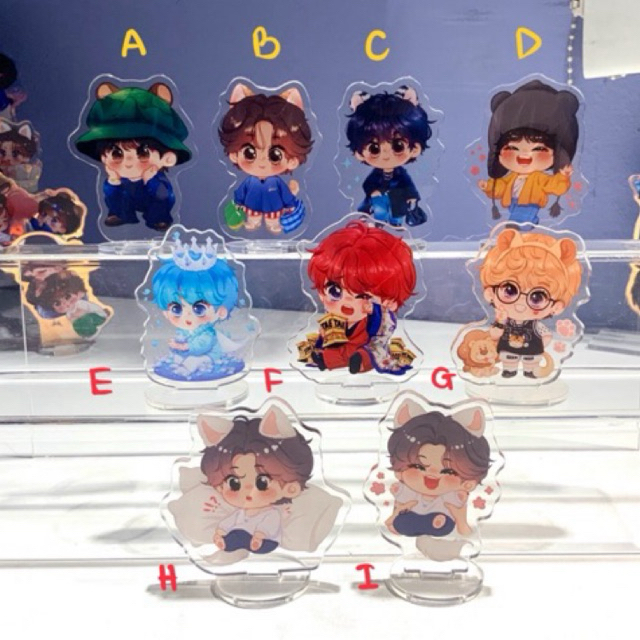 [SẴN] - Standee/Keyring 6cm TAETAE series