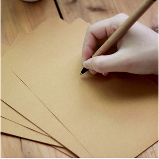 Set 10 tờ giấy kraft a5 80gsm