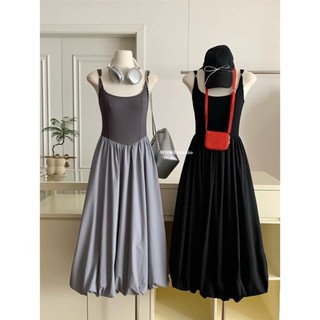 [PORO Clothing] 8128 đầm dây bo ống