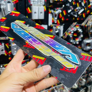 Tem titan chữ nổi Vario 150 không lo bị phai màu có sẵn keo 3M loại tốt chống bong tróc QU17