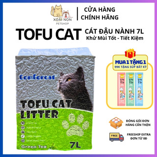 Cát đậu nành Tofu Cat 7L dành cho mèo - Xoài Non Petshop