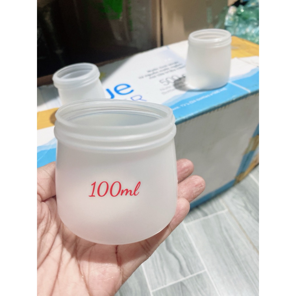 sỉ 1 hủ sữa chua đục + nắp sữa chua đục Hd 100ml/ 120ml/150ml