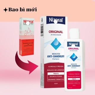 Dầu gội ni.z.o giúp da đầu hết nấm dung tích 6ml, 50ml,100ml,200ml - fidi beauty