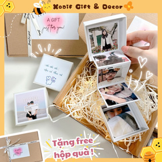 Hộp quà love box, hộp quà kéo ảnh tặng người yêu kỉ niệm