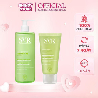 Sữa rửa mặt svr cho da dầu mụn svr 200ml - 400ml. làm sạch sâu lớp bụi bẩn trên da