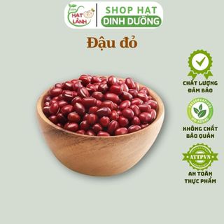 Đậu đỏ sống túi 100g, 200g loại hạt to và nhỏ - tiệm hạt lành