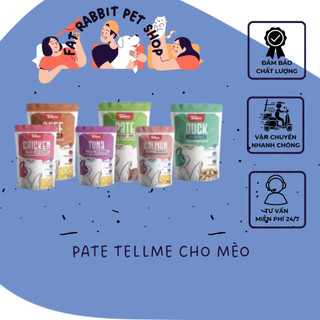 130gr pate tellme cho mèo🐶fat rabbit🐱freeship🐱hỏa tốc nội thành
