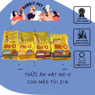 350gr - 400gr thức ăn hạt me-o cho mèo túi zin🐶fat rabbit🐱freeship🐱hỏa tốc nội thành