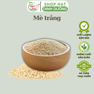Vừng trắng/Mè trắng sống nguyên chất sạch 100g, 200g, 300g - Tiệm hạt lành
