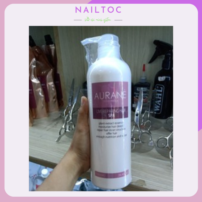 Dầu Hấp Lạnh DƯỠNG TÓC SPA AURANE 750ml