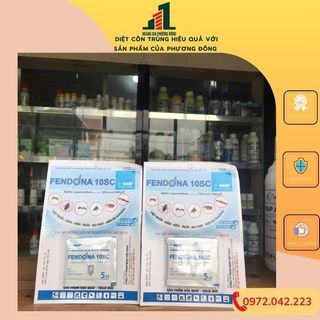 Fendona 10SC - Thuốc diệt côn trùng ruồi muỗi kiến gián.... vỉ nhỏ 5ml