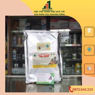 Thuốc phòng mối PMS 100CP (gói 2kg) - Thuốc bột phòng chống mối cho côn g trình xây dựng
