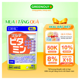 Viên uống Vitamin tổng hợp DHC bổ sung 12 loại vitamin thiết yếu 90 ngày