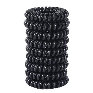 Dây Cột Tóc Lò Xo Đen Size Lớn 5.5 cm