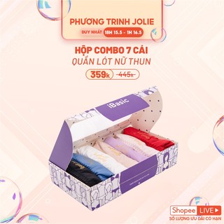  Hộp combo 7 cái quần lót nữ thun iBasic V110