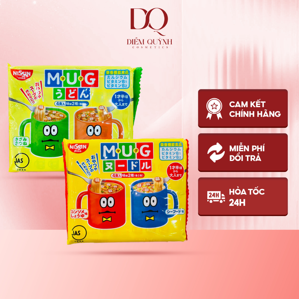 Mỳ Mug Nhật Bản cho bé ăn