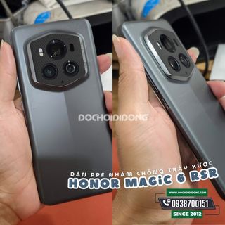 Miếng dán ppf hydorgen honor magic 6 rsr trong, nhám, đổi màu cao cấp