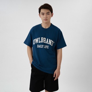 Áo thun Owlbrand Retro/Xanh