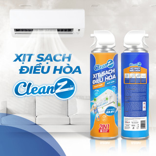 Chai xịt làm sạch điều hòa CleanZ, vệ sinh máy lạnh tại nhà, khử mùi hiệu quả - Dung tích 500ml