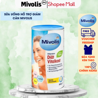 Sữa giảm cân Diät-Vitalkost-Pulver Mivolis Đức vị Vani 500g hỗ trợ ăn kiêng và kiểm soát cân nặng