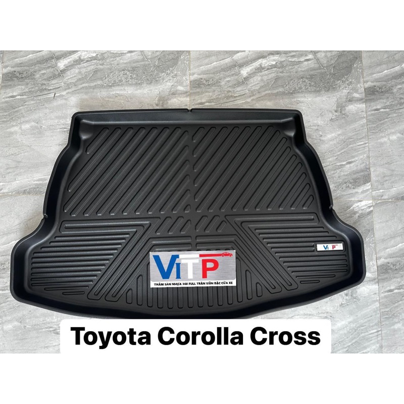 Lót cốp nhựa cao cấp Toyota Corolla Cross