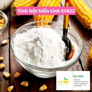 [100g-500g] Tinh bột bắp biến tính E1422 ROQUETTE Italia tạo độ đặc sánh, dẻo dai, giữ nước cho thực phẩm chế biến