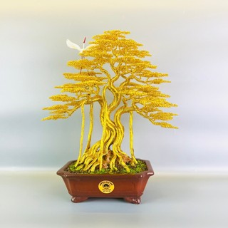 Cây bonsai dây đồng dáng làng; Cây bonsai làm từ dây đồng dáng làng