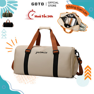 Túi xách du lịch đa năng cỡ lớn nam nữ bền bỉ có ngăn đựng giày đi tập gym chính hãng GOTO - GT002