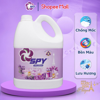 (New) Nước xả vải SPY hương Ruby Isabelle 3000ml chống mốc, công nghệ hạt lưu hương, bền màu, ngừa mùi hôi và mềm mại