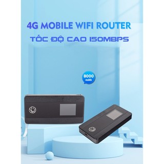Bộ Phát Wifi 4G EN.CODE BOX HICO ENC21EU, Pin 8000mAh, 2 Băng Tần Cổng Sạc Type C Giao Hàng Nhanh